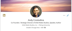 фото профиля в Linkedin